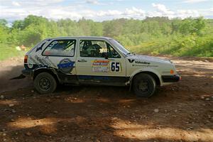 Heath Shively / Shanti Witt VW Golf on SS5, Chainsaw Junksin.