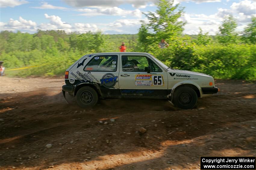 Heath Shively / Shanti Witt VW Golf on SS5, Chainsaw Junksin.