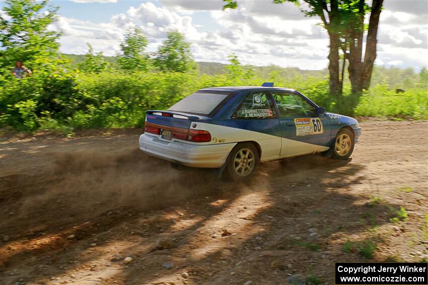 Jacob Kennedy / Josh Remmetter Ford Escort GT on SS5, Chainsaw Junksin.