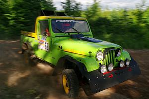 Mike Purzycki / Matt Wernette Jeep Scrambler on SS5, Chainsaw Junksin.