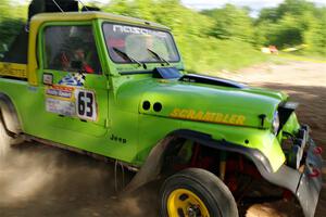 Mike Purzycki / Matt Wernette Jeep Scrambler on SS5, Chainsaw Junksin.