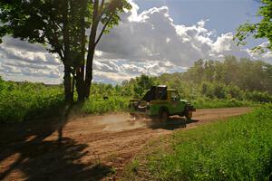Mike Purzycki / Matt Wernette Jeep Scrambler on SS5, Chainsaw Junksin.
