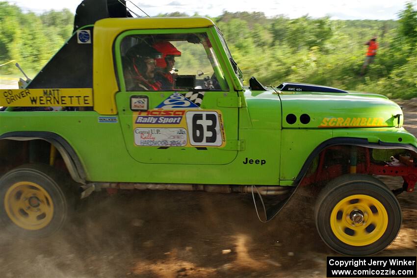Mike Purzycki / Matt Wernette Jeep Scrambler on SS5, Chainsaw Junksin.