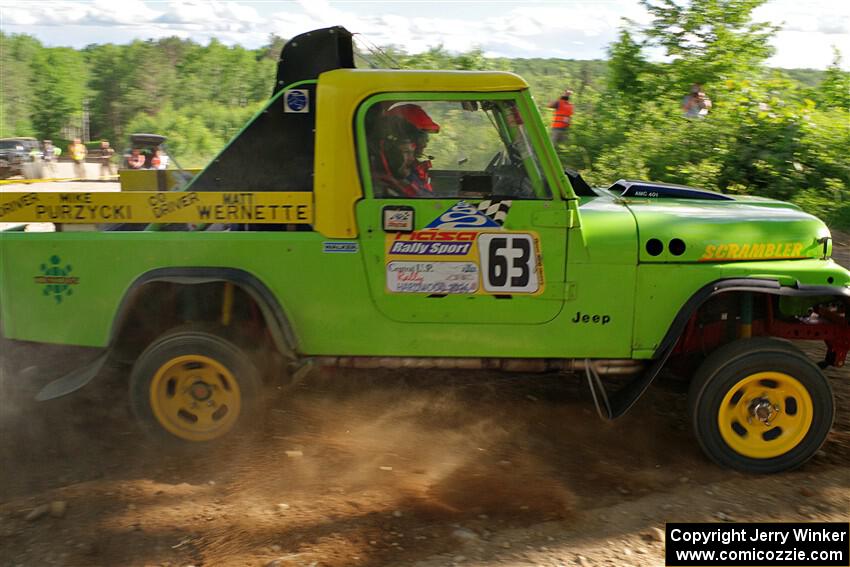 Mike Purzycki / Matt Wernette Jeep Scrambler on SS5, Chainsaw Junksin.