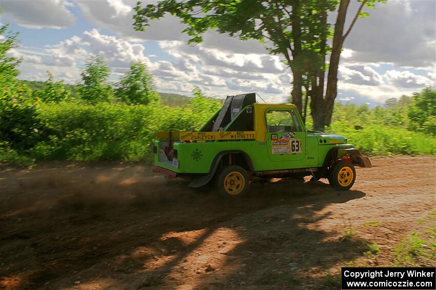 Mike Purzycki / Matt Wernette Jeep Scrambler on SS5, Chainsaw Junksin.