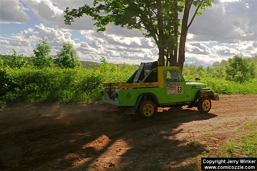 Mike Purzycki / Matt Wernette Jeep Scrambler on SS5, Chainsaw Junksin.
