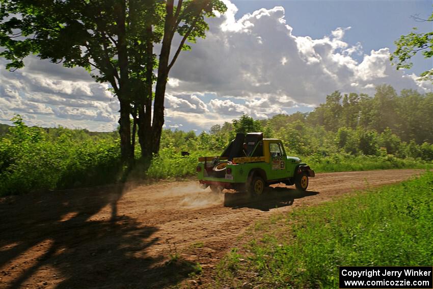 Mike Purzycki / Matt Wernette Jeep Scrambler on SS5, Chainsaw Junksin.