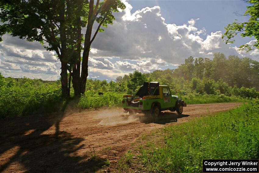 Mike Purzycki / Matt Wernette Jeep Scrambler on SS5, Chainsaw Junksin.