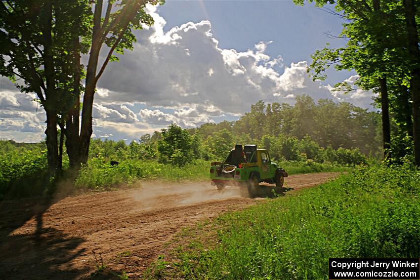 Mike Purzycki / Matt Wernette Jeep Scrambler on SS5, Chainsaw Junksin.