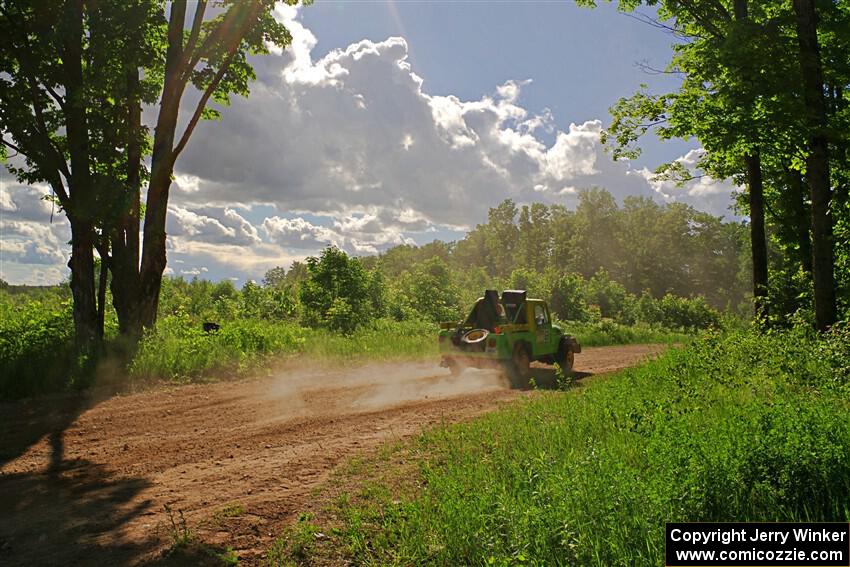 Mike Purzycki / Matt Wernette Jeep Scrambler on SS5, Chainsaw Junksin.