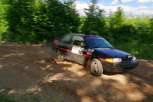 Joe Boburka / Elizabeth Unglenieks-Ploeg Ford Escort on SS5, Chainsaw Junksin.