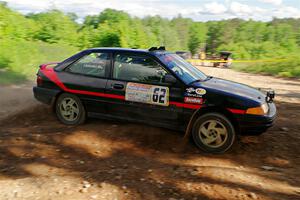 Joe Boburka / Elizabeth Unglenieks-Ploeg Ford Escort on SS5, Chainsaw Junksin.