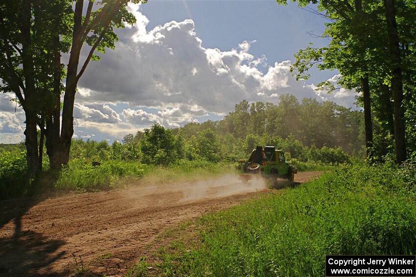 Mike Purzycki / Matt Wernette Jeep Scrambler on SS5, Chainsaw Junksin.