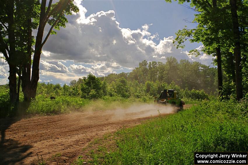 Mike Purzycki / Matt Wernette Jeep Scrambler on SS5, Chainsaw Junksin.