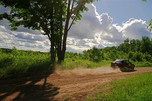 Joe Boburka / Elizabeth Unglenieks-Ploeg Ford Escort on SS5, Chainsaw Junksin.