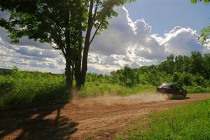 Joe Boburka / Elizabeth Unglenieks-Ploeg Ford Escort on SS5, Chainsaw Junksin.