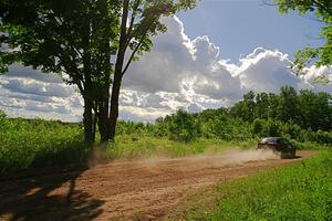 Joe Boburka / Elizabeth Unglenieks-Ploeg Ford Escort on SS5, Chainsaw Junksin.