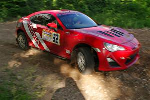 Eric Anderson / Taylor Haelterman Toyota FR-S on SS5, Chainsaw Junksin.