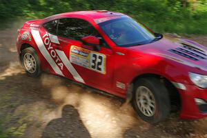 Eric Anderson / Taylor Haelterman Toyota FR-S on SS5, Chainsaw Junksin.