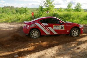 Eric Anderson / Taylor Haelterman Toyota FR-S on SS5, Chainsaw Junksin.