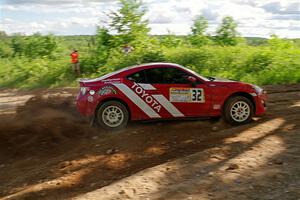 Eric Anderson / Taylor Haelterman Toyota FR-S on SS5, Chainsaw Junksin.