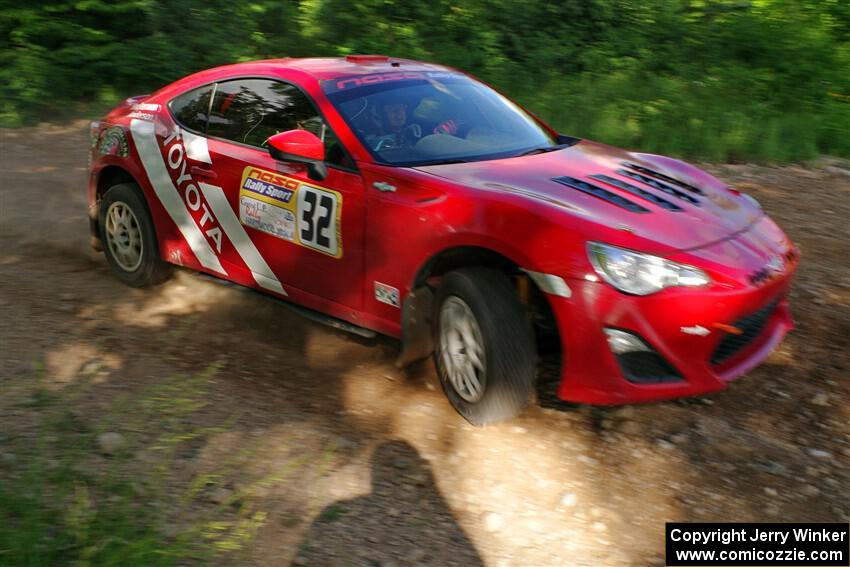 Eric Anderson / Taylor Haelterman Toyota FR-S on SS5, Chainsaw Junksin.