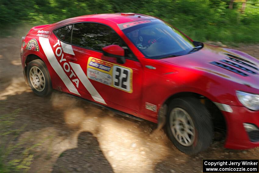 Eric Anderson / Taylor Haelterman Toyota FR-S on SS5, Chainsaw Junksin.