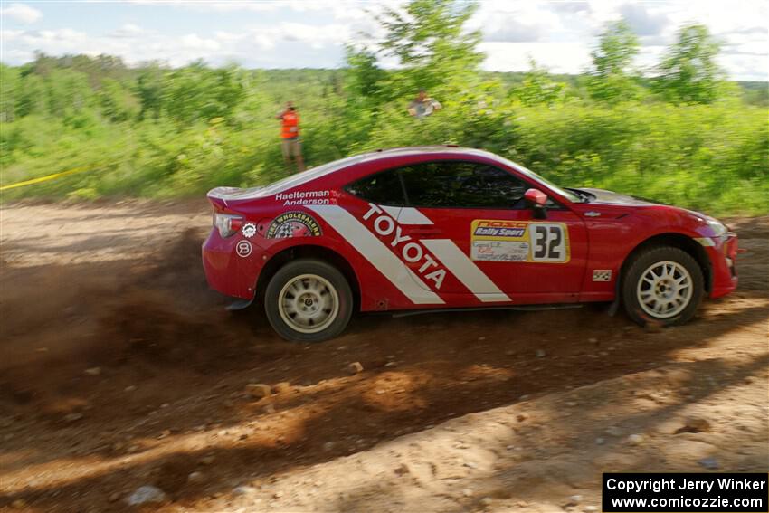 Eric Anderson / Taylor Haelterman Toyota FR-S on SS5, Chainsaw Junksin.