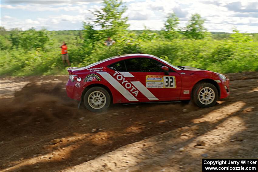 Eric Anderson / Taylor Haelterman Toyota FR-S on SS5, Chainsaw Junksin.