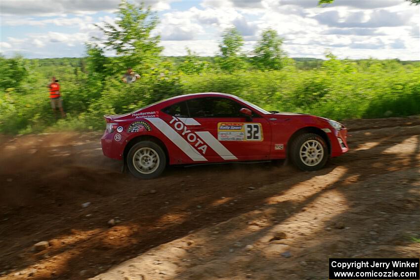 Eric Anderson / Taylor Haelterman Toyota FR-S on SS5, Chainsaw Junksin.