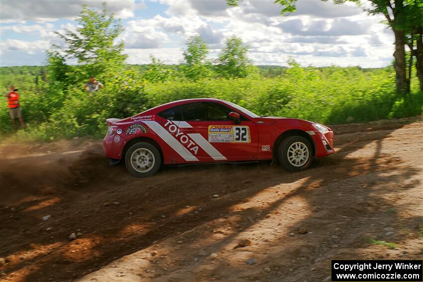 Eric Anderson / Taylor Haelterman Toyota FR-S on SS5, Chainsaw Junksin.