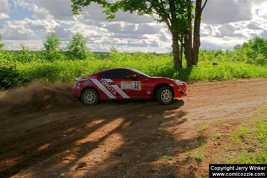 Eric Anderson / Taylor Haelterman Toyota FR-S on SS5, Chainsaw Junksin.