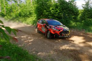 Nikhil Thakur / Brandon Pace Ford Fiesta ST on SS5, Chainsaw Junksin.