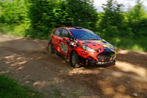 Nikhil Thakur / Brandon Pace Ford Fiesta ST on SS5, Chainsaw Junksin.