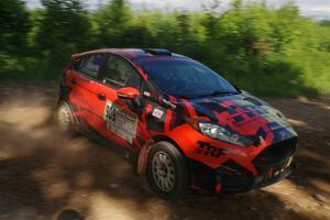 Nikhil Thakur / Brandon Pace Ford Fiesta ST on SS5, Chainsaw Junksin.