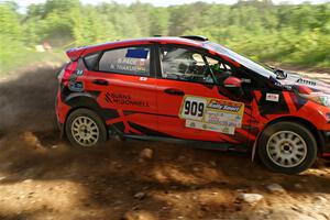 Nikhil Thakur / Brandon Pace Ford Fiesta ST on SS5, Chainsaw Junksin.
