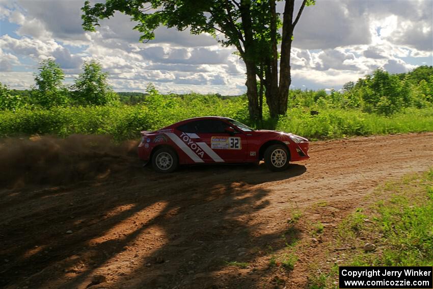 Eric Anderson / Taylor Haelterman Toyota FR-S on SS5, Chainsaw Junksin.