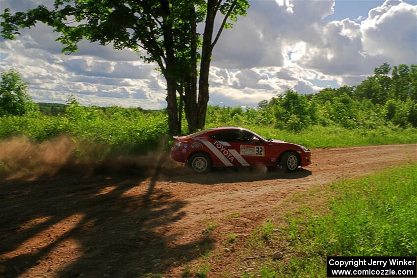 Eric Anderson / Taylor Haelterman Toyota FR-S on SS5, Chainsaw Junksin.