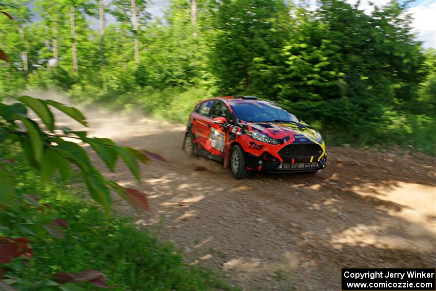 Nikhil Thakur / Brandon Pace Ford Fiesta ST on SS5, Chainsaw Junksin.