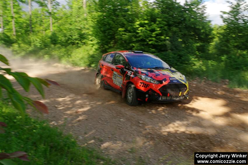 Nikhil Thakur / Brandon Pace Ford Fiesta ST on SS5, Chainsaw Junksin.