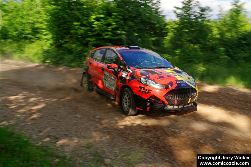 Nikhil Thakur / Brandon Pace Ford Fiesta ST on SS5, Chainsaw Junksin.