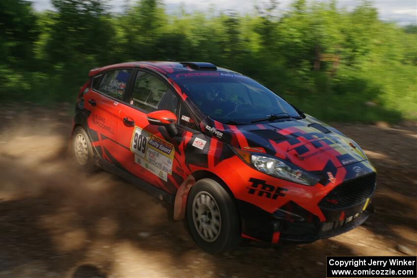 Nikhil Thakur / Brandon Pace Ford Fiesta ST on SS5, Chainsaw Junksin.