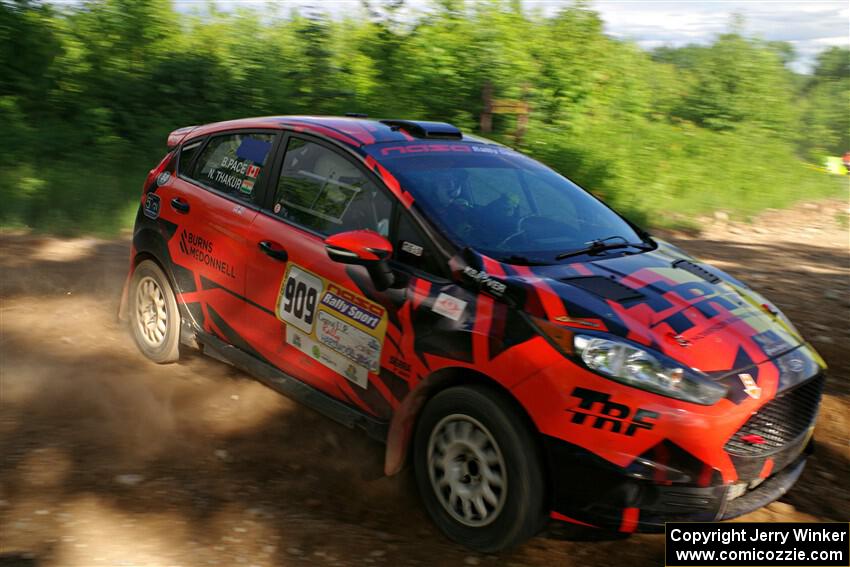 Nikhil Thakur / Brandon Pace Ford Fiesta ST on SS5, Chainsaw Junksin.