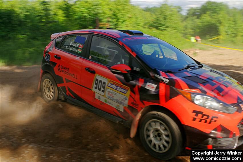 Nikhil Thakur / Brandon Pace Ford Fiesta ST on SS5, Chainsaw Junksin.