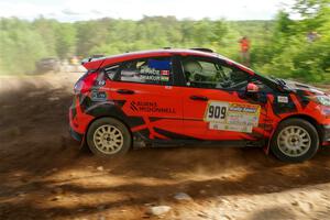 Nikhil Thakur / Brandon Pace Ford Fiesta ST on SS5, Chainsaw Junksin.