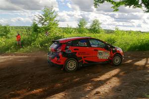 Nikhil Thakur / Brandon Pace Ford Fiesta ST on SS5, Chainsaw Junksin.