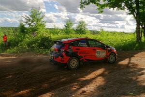 Nikhil Thakur / Brandon Pace Ford Fiesta ST on SS5, Chainsaw Junksin.