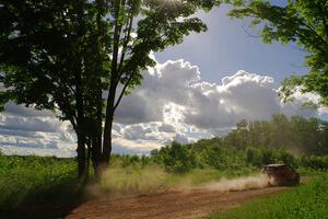 Nikhil Thakur / Brandon Pace Ford Fiesta ST on SS5, Chainsaw Junksin.