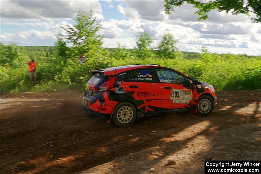 Nikhil Thakur / Brandon Pace Ford Fiesta ST on SS5, Chainsaw Junksin.