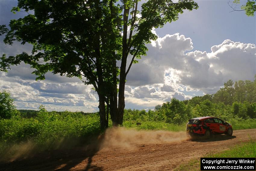 Nikhil Thakur / Brandon Pace Ford Fiesta ST on SS5, Chainsaw Junksin.